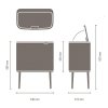 Kosz TOUCH BIN BO 36L Matt Steel FPP